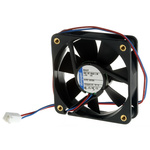 ebm-papst 600 F Series Axial Fan, 24 V dc, DC Operation, 29m³/h, 1.1W, 60 x 60 x 15mm