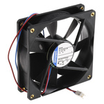 ebm-papst 3400 N Series Axial Fan, 24 V dc, DC Operation, 84m³/h, 2.3W, 92 x 92 x 25mm