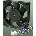 ebm-papst 600 J Series Axial Fan, 12 V dc, DC Operation, 70m³/h, 7.7W, 60 x 60 x 32mm