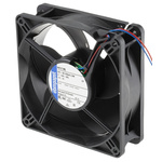 ebm-papst 4400 Series Axial Fan, 12 V dc, DC Operation, 168m³/h, 3W, 119 x 119 x 38mm