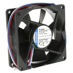 ebm-papst 8400 N Series Axial Fan, 12 V dc, DC Operation, 33m³/h, 500mW, 80 x 80 x 25mm