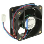 ebm-papst 600 N Series Axial Fan, 24 V dc, DC Operation, 46m³/h, 2.6W, 60 x 60 x 25mm