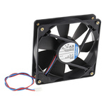 ebm-papst 4400 F Series Axial Fan, 24 V dc, DC Operation, 170m³/h, 5W, 119 x 119 x 25mm