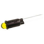 Marl Yellow Indicator, Lead Pins Termination, 2.8 V, 6.4mm Mounting Hole Size