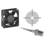 ebm-papst 4000 N Series Axial Fan Kit, 115 V ac, AC Operation, 180m³/h, 18W, 119 x 119 x 38mm