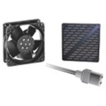 ebm-papst 4000 N Series Axial Fan Kit, 115 V ac, AC Operation, 180m³/h, 18W, 119 x 119 x 38mm