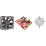 ebm-papst 3400 N Series Axial Fan Kit, 12 V dc, DC Operation, 102m³/h, 2.9W, 92 x 92 x 25mm