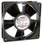 ebm-papst 4300 Series Axial Fan, 12 V dc, DC Operation, 170m³/h, 5W, 119 x 119 x 32mm