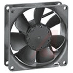 ebm-papst 8400 N Series Axial Fan, 12 V dc, DC Operation, 45m³/h, 600mW, 80 x 80 x 25mm