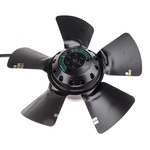 ebm-papst A Series Axial Fan, 230 V ac, 400 V ac, AC Operation, 1845m³/h, 160W, 450mA Max, 250 x 83mm