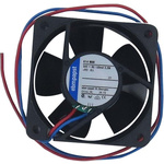 ebm-papst 600 N Series Axial Fan, 24 V dc, DC Operation, 56m³/h, 2.9W, IP20, 60 x 60 x 25mm