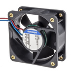 ebm-papst 600 N Series Axial Fan, 24 V dc, DC Operation, 21m³/h, 1W, IP20, 60 x 60 x 25mm