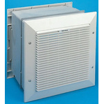 Vent-Axia TX9WL T-Series Square Wall Mounted Extractor Fan, Intake, 870m³/h, 43dB(A), Duct Size 225mm