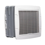 Vent-Axia Lo-Carbon TX12WL T-Series Rectangular Wall Mounted Wall Fan, Intake, 1355 (Medium) m³/h, 1650 (High) m³/h,