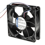 ebm-papst 4300 N - S-Panther Series Axial Fan, 24 V dc, DC Operation, 187m³/h, 4W, 119 x 119 x 32mm