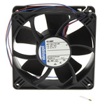 ebm-papst 4300 N - S-Panther Series Axial Fan, 24 V dc, DC Operation, 190m³/h, 4W, 119 x 119 x 32mm