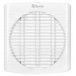 Xpelair 90057AW GX9 Window Mounted Extractor Fan, Intake, 670m³/h, Duct Size 225mm