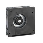ebm-papst RG 125 N Series Axial Fan, 24 V dc, DC Operation, 88m³/h, 4.9W, 240mA Max, 180 x 180 x 40mm