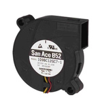 Sanyo Denki San Ace B52 9BC Series Blower, 24 V dc, 4.4cfm, DC Operation, 52x15mm