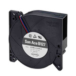 Sanyo Denki San Ace B127 9BJ Series Blower, 24 V dc, 27.5cfm, DC Operation, 127 x 32mm