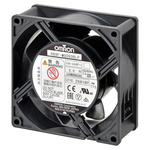 Omron R89F Series Axial Fan, 100 → 240 V ac, AC Operation, 1.18m³/min, 3W, 60mA Max, 92 x 92 x 38mm