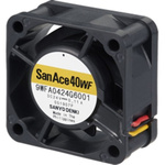 Sanyo Denki Axial Fan, 24 V dc, DC Operation, 10.9cfm, 2.6W, 110mA Max, 40 x 40 x 20mm