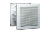 RS PRO Square Wall Mounted, Window Mounted Extractor Fan, 190L/s, 50dB, External 2 Speed Reversible On/Off Control,