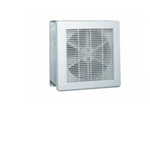 RS PRO Square Wall Mounted, Window Mounted Extractor Fan, 266L/s, 60dB, External 2 Speed Reversible On/Off Control,