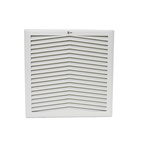 RS PRO Filter Fan, 230 V, ac Operation, 586m³/h Filtered, 671m³/h Unimpeded, IP54, 254x254mm