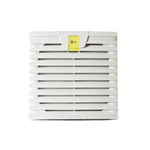 RS PRO Filter Fan, 110 V, ac Operation, 138m³/h Filtered, 162m³/h Unimpeded, IP54, 204x204mm