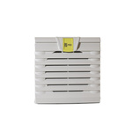 RS PRO Filter Fan, 24 V, dc Operation, 84m³/h Filtered, 84m³/h Unimpeded, IP54, 120x120mm