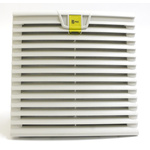 RS PRO Filter Fan, 24 V, dc Operation, 375m³/h Filtered, 375m³/h Unimpeded, IP54, 255x255mm