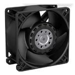 ebm-papst Axial Fan, 12 V dc, DC Operation, 220m³/h, 48W, 4A Max, 80 x 80 x 38mm