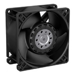 ebm-papst Axial Fan, 48 V dc, DC Operation, 178m³/h, 25W, 520mA Max, 80 x 80 x 38mm