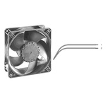 ebm-papst AxiACi 120 Series Axial Fan, 115 V ac, 230 V ac, AC Operation, 96m³/h, 1.7W, IP65, 120 x 120 x 38mm