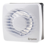 Xpelair 90839AW DX Wall Mounted Extractor Fan, 76m³/h, 35dB(A), Duct Size 100mm