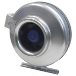 Vent-Axia SDX315 Euro Round In Line Duct Fan, 983m³/h, 2 Year Warranty, IP54 Terminal Box, Metal Impellers, Duct Size