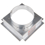 RS PRO Spigot Plate, 125 x 125mm Diameter