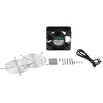 Schneider Electric ClimaSys CV Series Filter Fan, 230 V, AC Operation, 170 m³/h @ 50 Hz Filtered, 170 m³/h @ 50 Hz