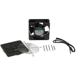 Schneider Electric ClimaSys CV Series Filter Fan, 230 V, AC Operation, 65 m³/h @ 50 Hz Filtered, 170m³/h Unimpeded,