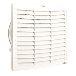 STEGO FPI/FPO 018 Series Filter Fan, 115 V ac, AC Operation, 593m³/h Filtered, 665m³/h Unimpeded, IP54, 291 x 291mm