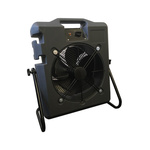 Broughton MB50 Floor Fan 6500m³/h 500mm blade diameter 3 speed 230 V with plug: Type F - German Schuko, Type G -