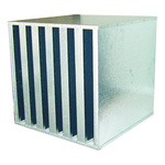 RS PRO Panel Filter, 445 x 445 x 597mm