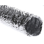 RS PRO PVC Reinforced Aluminium Foil Ducting, 150mm Diameter, 3m Length
