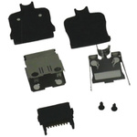 Hirose 10-Way IDC Connector Plug for  Through Hole Mount