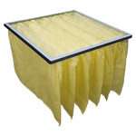 RS PRO Polypropylene Bag Filter, F8 Grade, 14 MERV Rating, 592 x 492 x 350mm