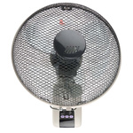 Vent-Axia Wall Fan 300mm blade diameter 3 speed with plug: Type G - British 3-pin