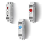 Finder 7T NO Enclosure Thermostat, 110 → 240 V ac/dc, 0 → +60 °C