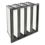 Camfil Opakfil ES Series Glass Fibre Compact V-Type Filter, F7 Grade, 287 x 592 x 296mm