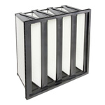 Camfil Opakfil ES Series Glass Fibre Compact V-Type Filter, F8 Grade, 592 x 592 x 296mm